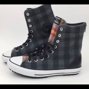 Woolrich Plaid Converse